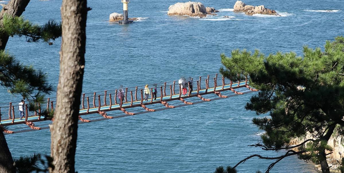 대왕암공원 출렁다리 / 연합뉴스