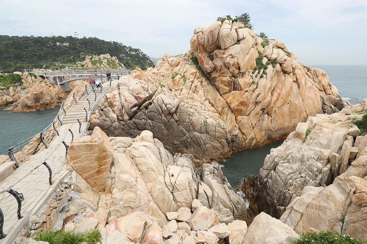 대왕암공원 기암괴석과 송림 / 연합뉴스