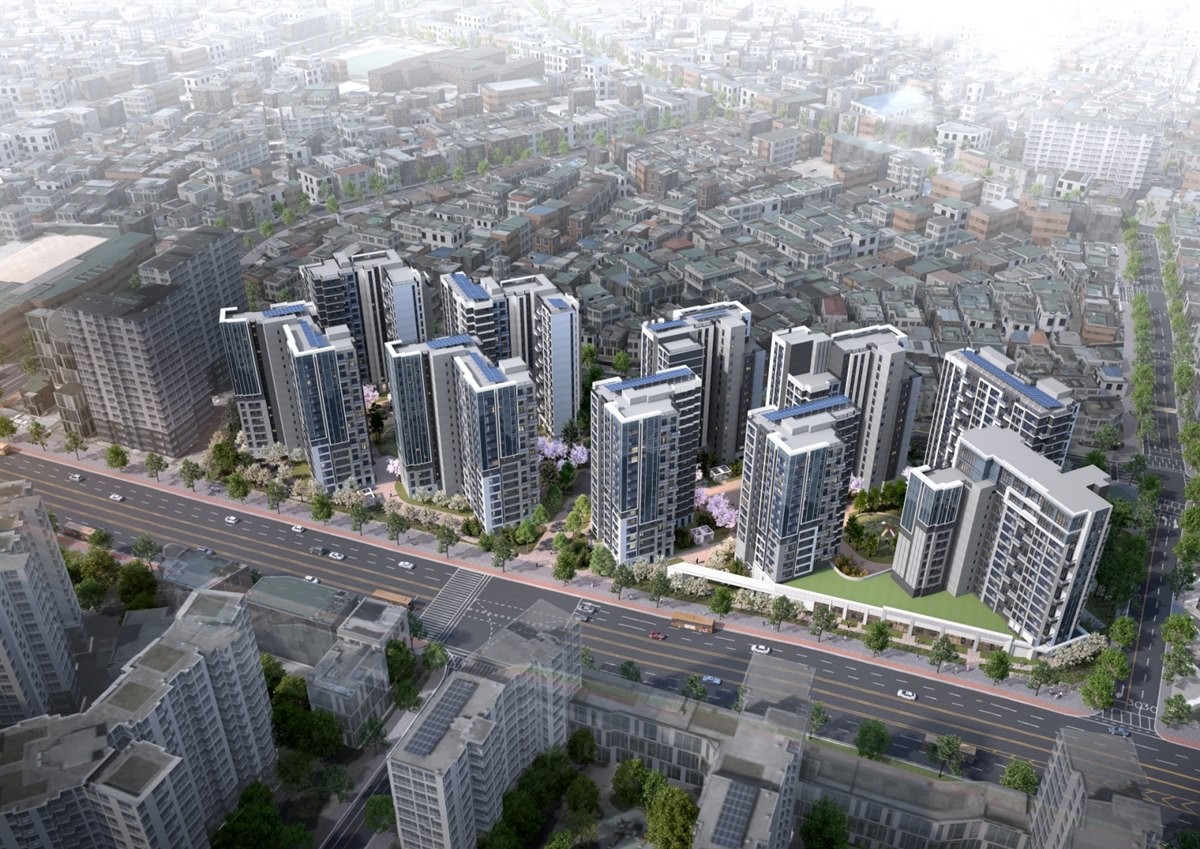 단지 조감도. / 삼성물산