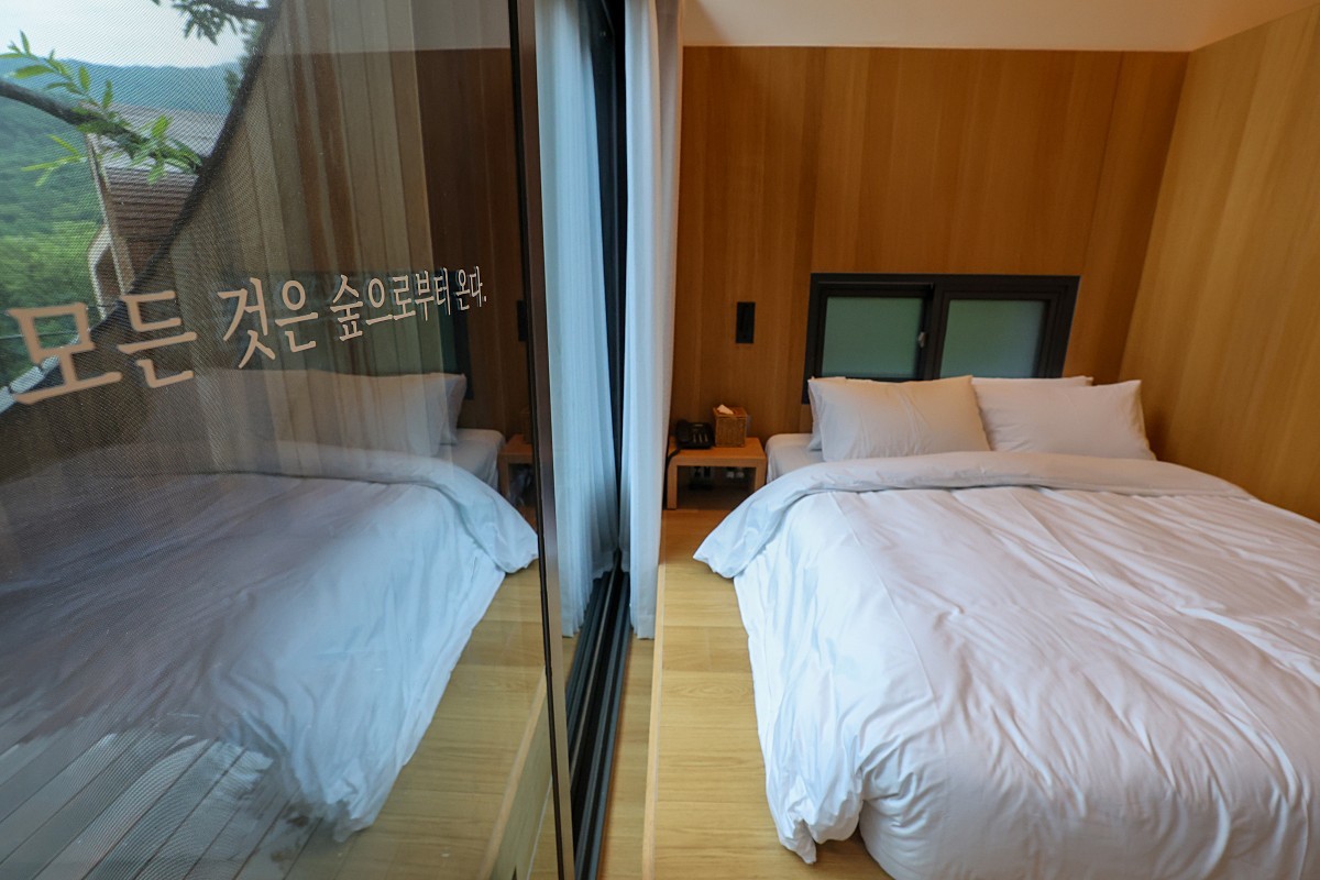 '수락 휴' 객실 내부 / 연합뉴스