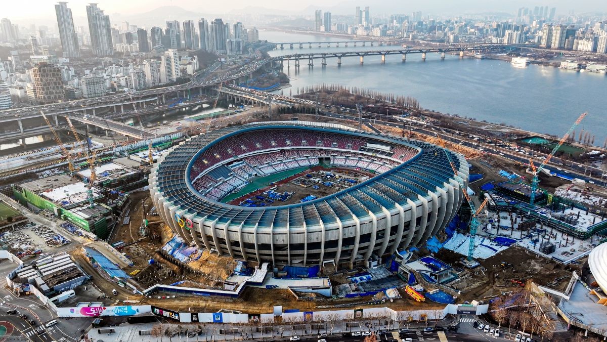 서울 송파구 잠실종합운동장 내 올림픽주경기장.  / 뉴스1