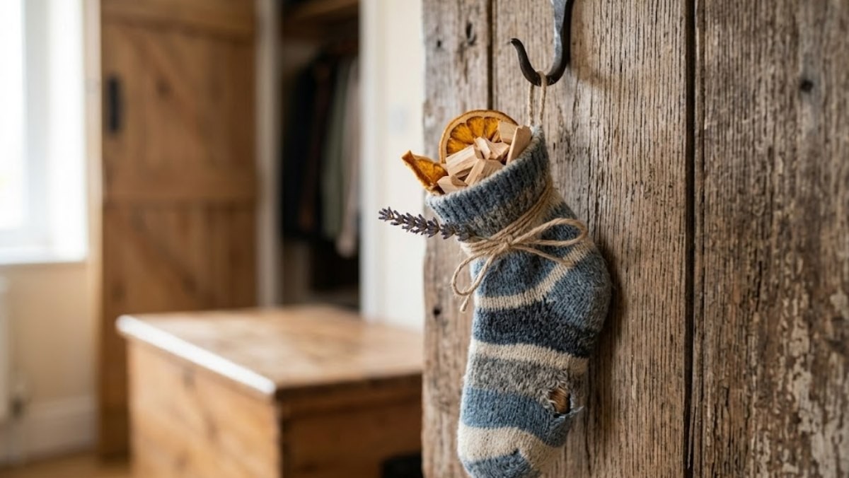 양말을 활용하는 모습 / 기사 내용을 바탕으로 제작한 AI 이미지