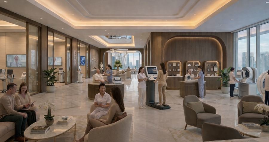 AI헬스케어 서비스 콘셉트 이미지 / 포스코이앤씨 제공