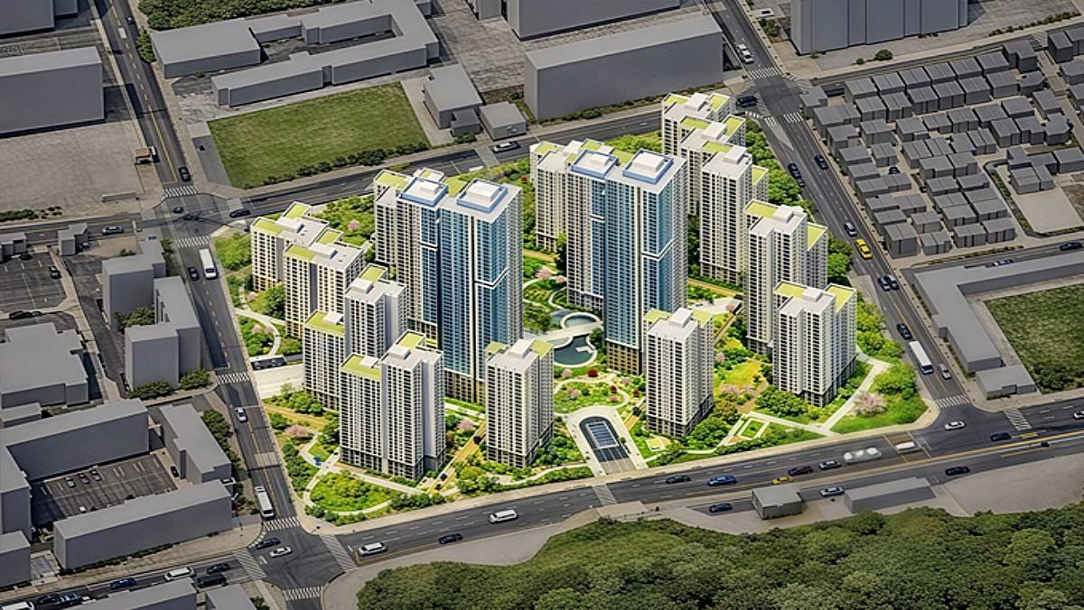 명일동 257번지 일대 조감도 / 서울시 보도자료