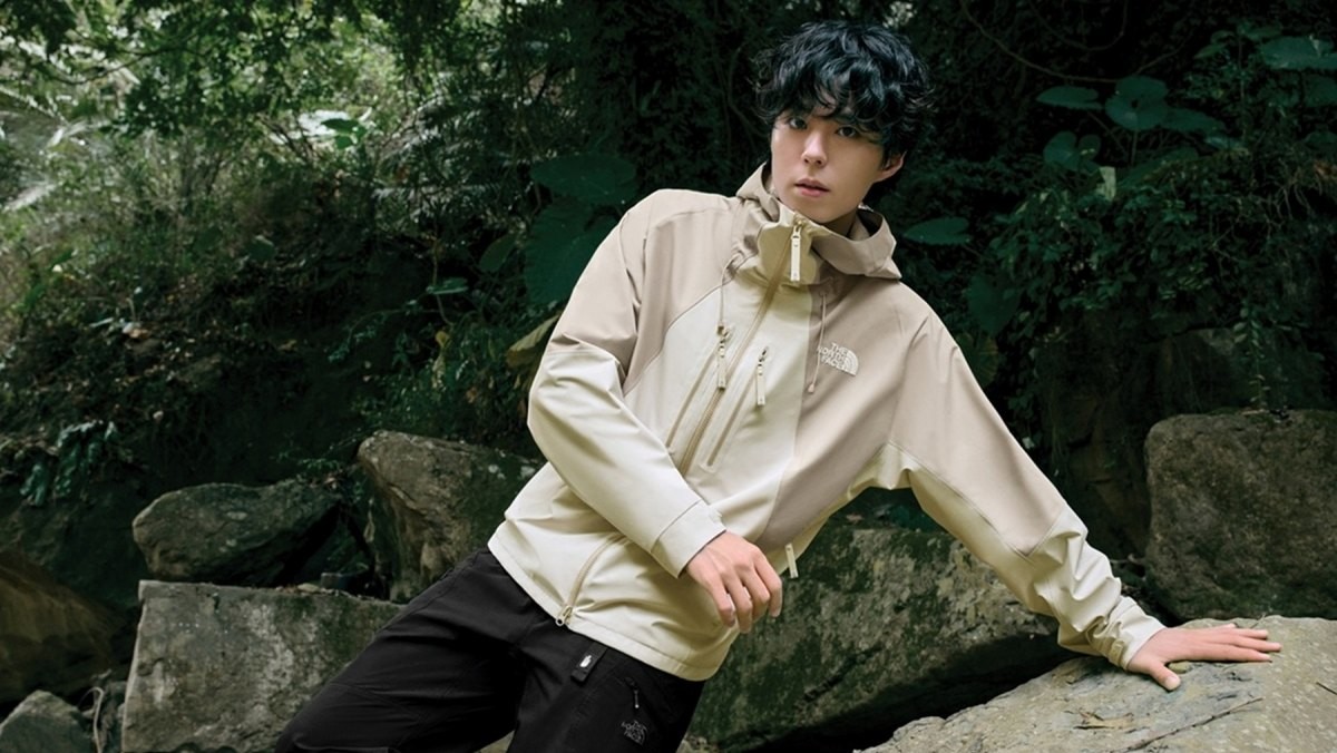 몬테라 재킷 착용한 노스페이스 홍보대사 박보검 / 영원아웃도어 제공