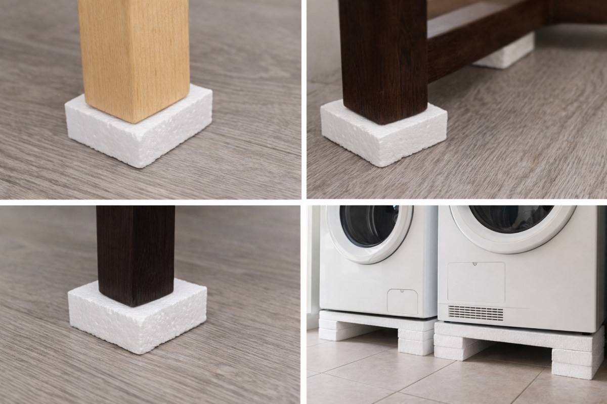 스티로폼을 활용하는 모습 / 기사 내용을 바탕으로 제작한 AI 이미지