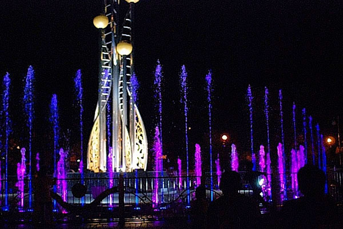 신정호정원 음악분수 / 신정호정원 홈페이지