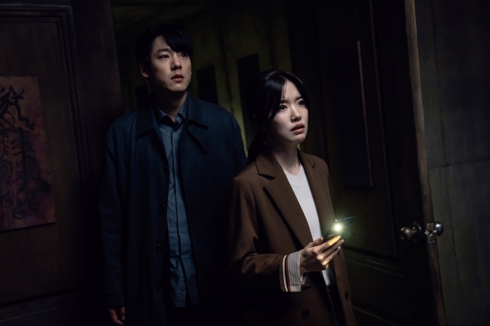 영화 '삼악도' 주연 배우 곽시양과 조윤서 / ㈜더콘텐츠온