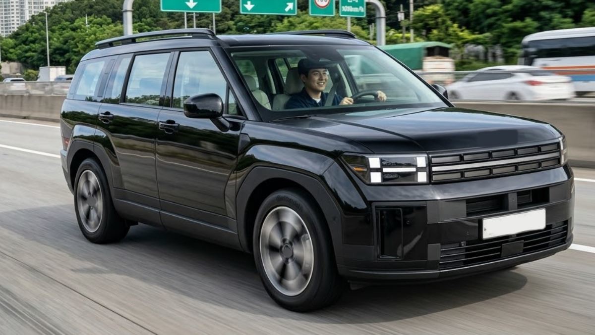 자동차를 운전하는 모습. AI가 생성한 자료사진.