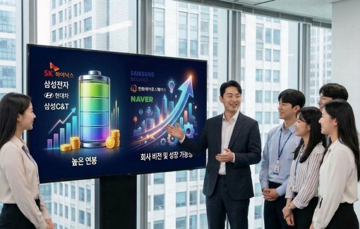 취업 트렌드 자료사진. 기사 내용 토대로 AI툴 활용해 제작한 자료사진.