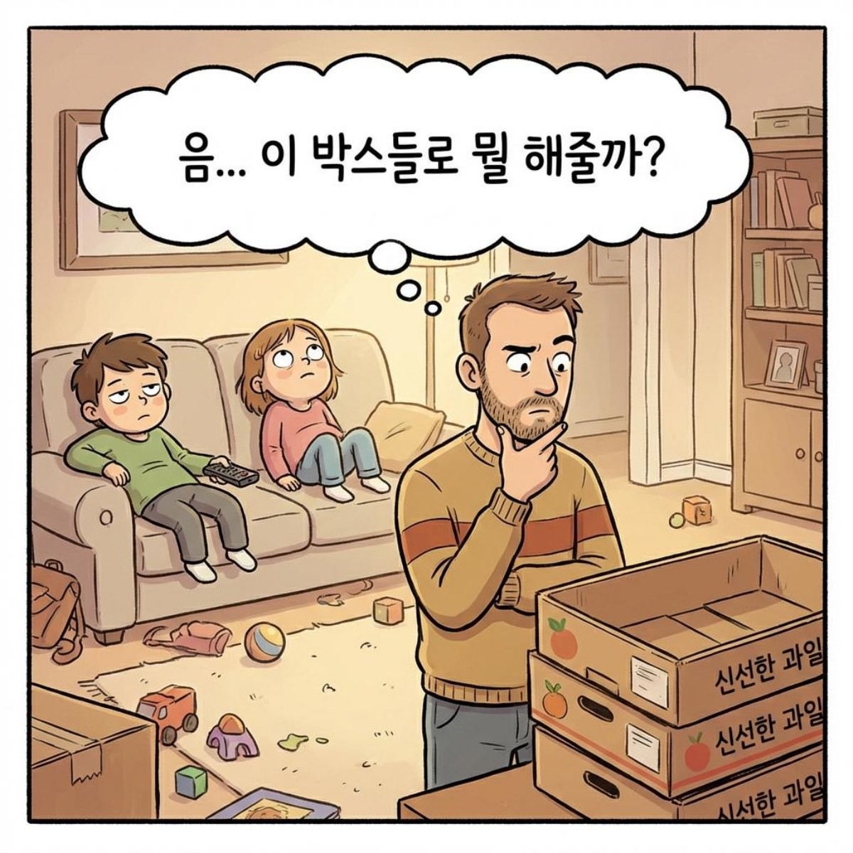 [만화] 기사 내용을 바탕으로 제작한 한 컷 만화 / 위키트리