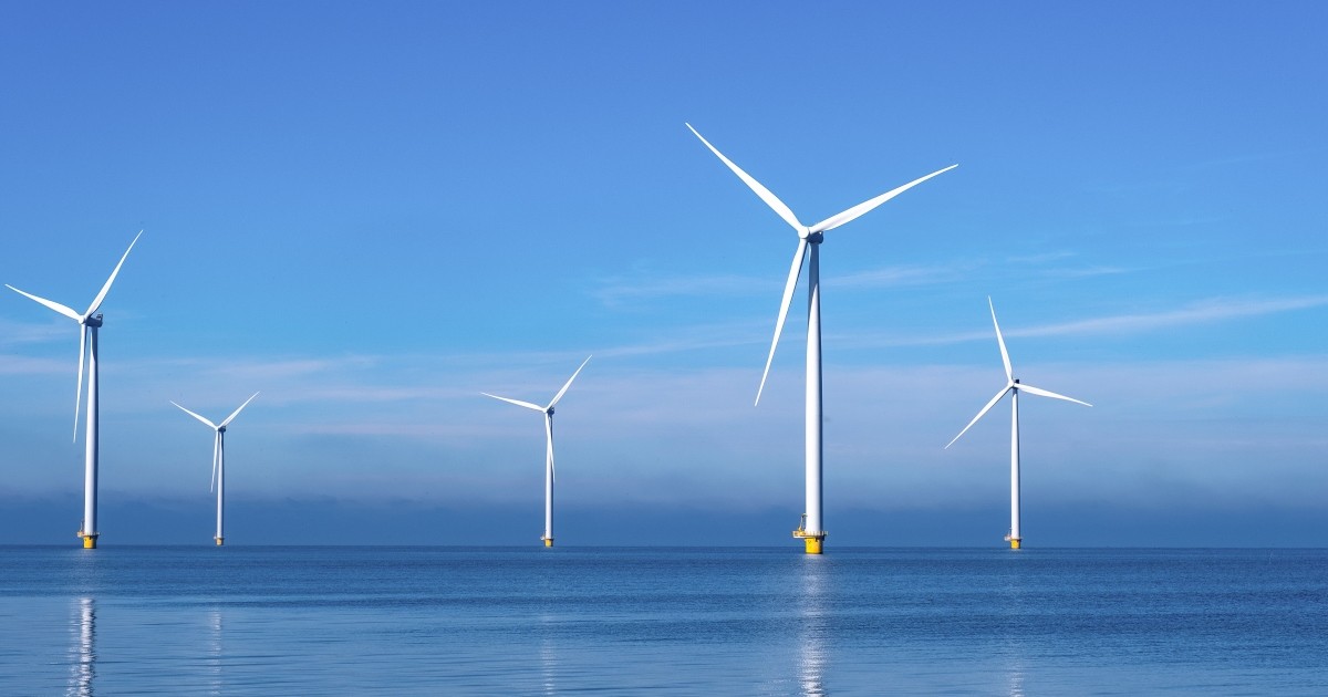 해상풍력 단지 조감도 / 보령시