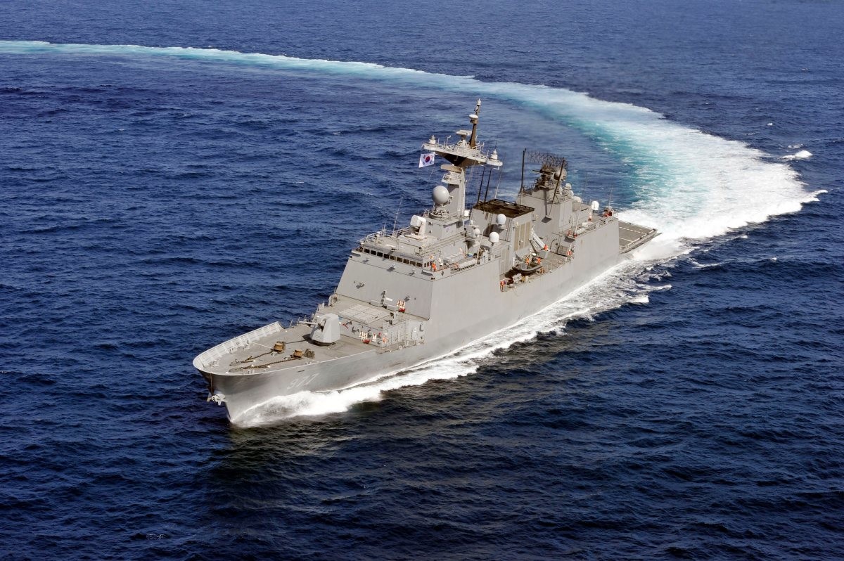 해군기동함대사령부 소속 구축함 대조영함. 기사의 이해를 돕기 위한 사진 / 뉴스1