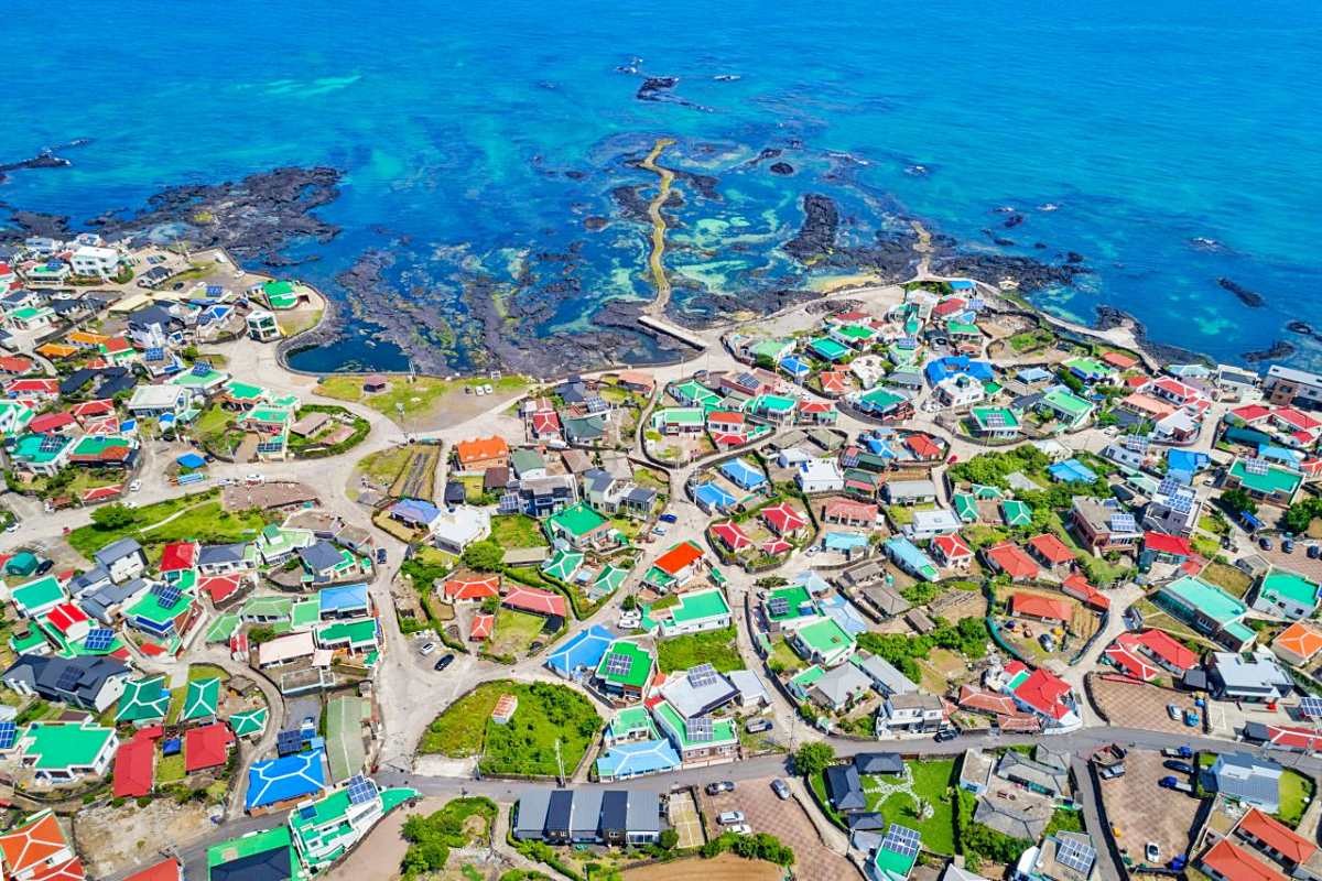 김녕바닷길과 소도리마을 / 한국관광공사(촬영 : 표길영)