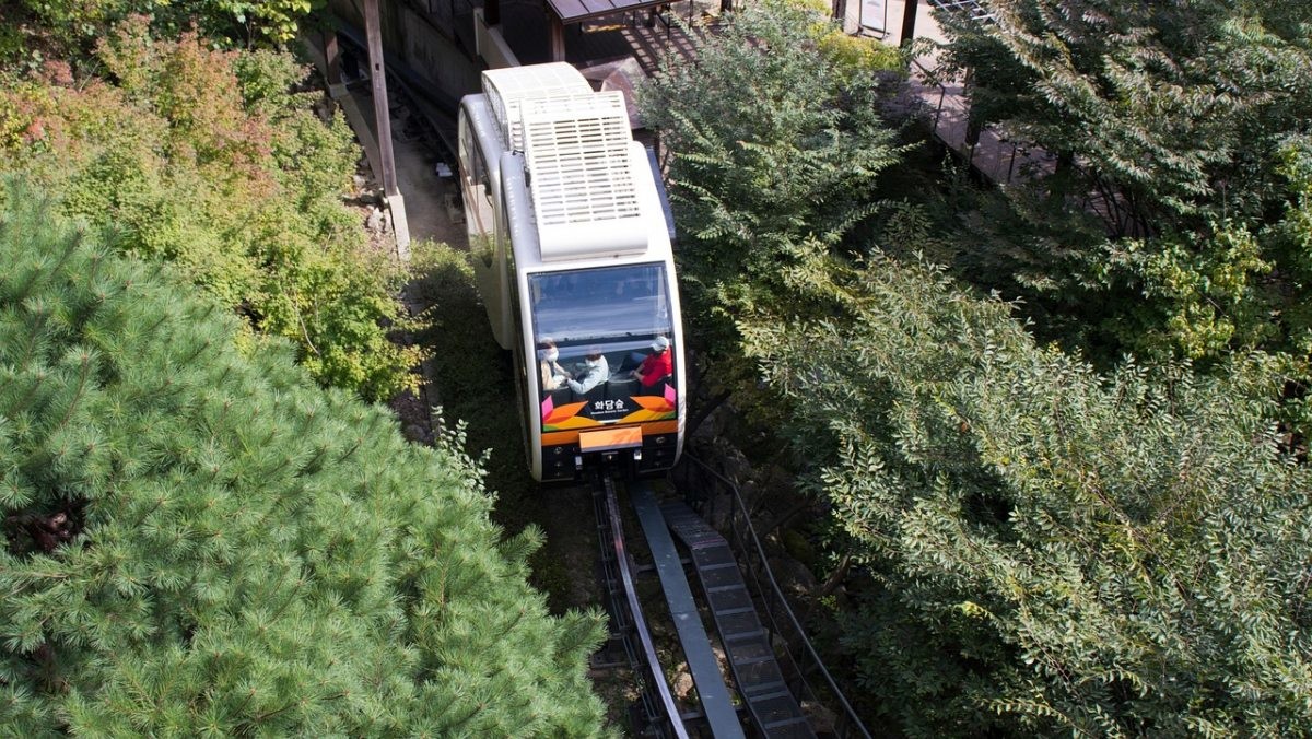 화담숲 모노레일. / 픽사베이