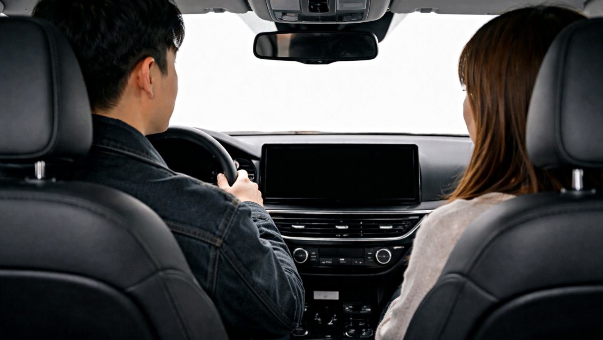 'LG가 공개한 차량용 신기술, 그 정체는?!' 기사 내용 토대로 AI툴 활용해 제작한 자료사진.