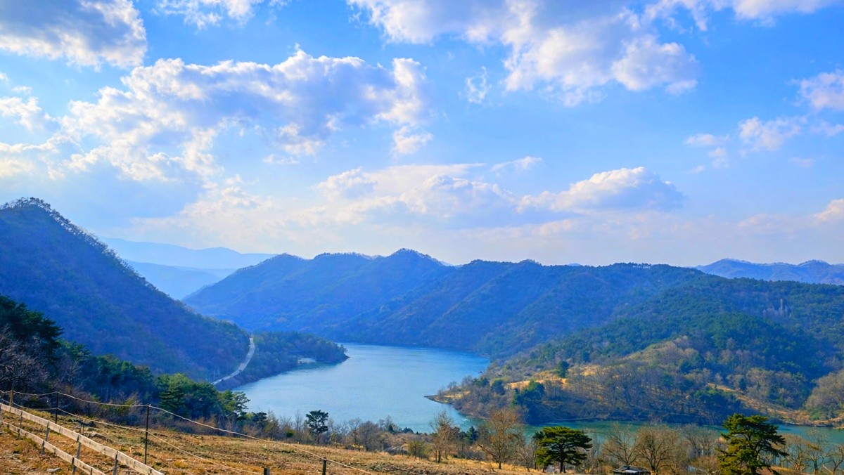 춘천 해피초원목장. 기사 내용 토대로 AI툴 활용해 제작한 자료사진.