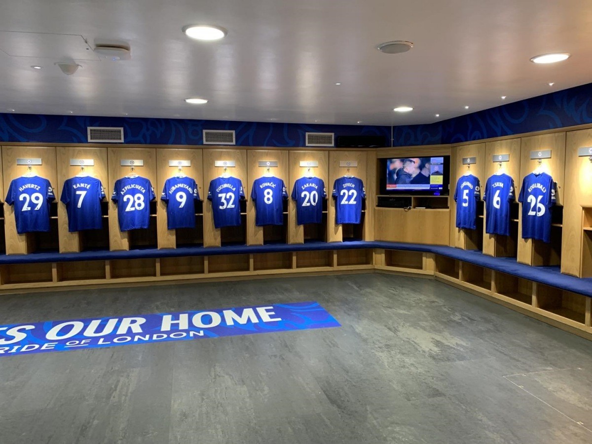 영국 런던 첼시 스탬퍼드 브리지 홈팀 대기실 / 연합뉴스