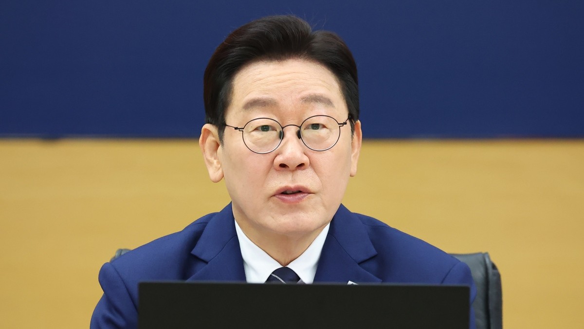 이재명 대통령이 지난 17일 정부세종청사에서 열린 국무회의에서 발언하고 있다. / 청와대통신사진기자단, 뉴스1