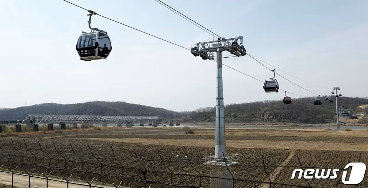 경기 파주 임진각 평화 곤돌라 / 뉴스1