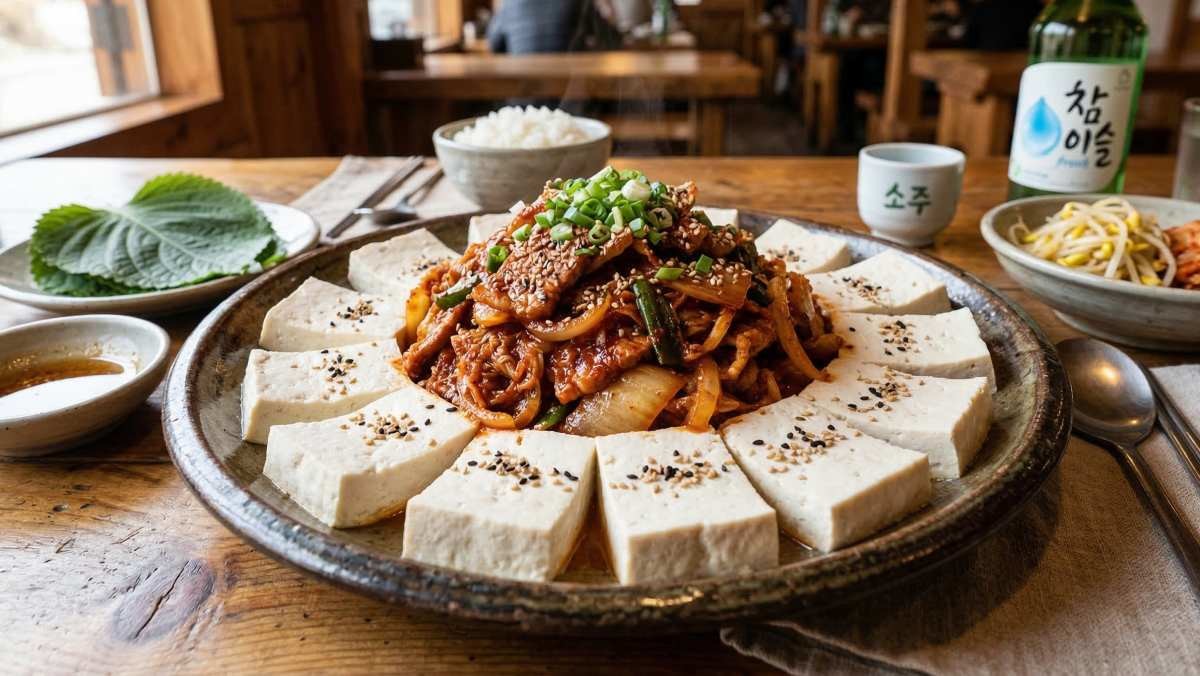 두부 김치 자료사진 (AI 제작)