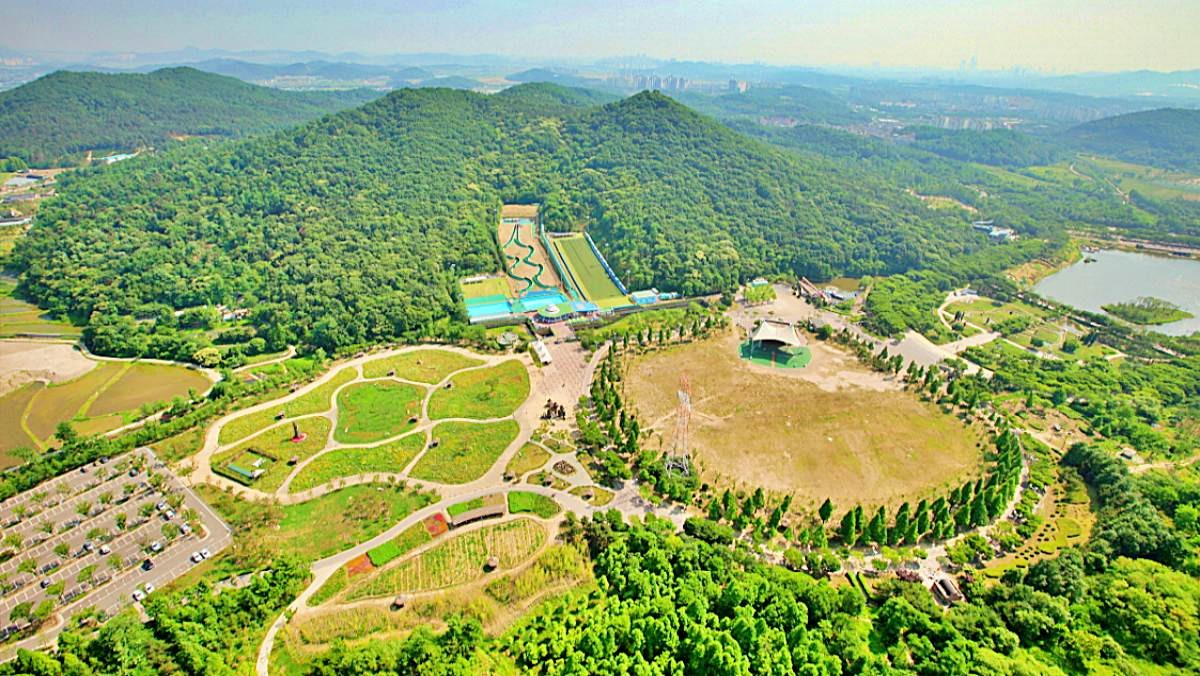 인천대공원 항공샷 / 인천광역시-공공누리