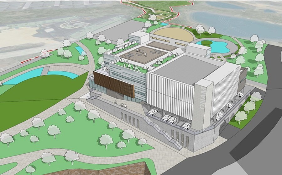 오남 복합문화센터 조감도