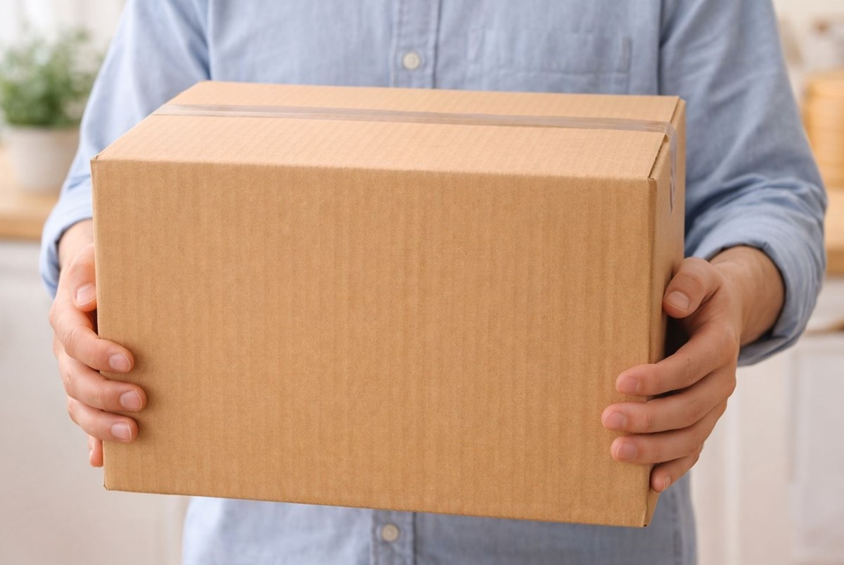 포장이 완료된 택배박스 모습.  기사 이해를 돕기 위해 AI를 활용해 제작한 자료 사진입니다. 실제 모습과 다소 차이가 있을 수 있습니다.