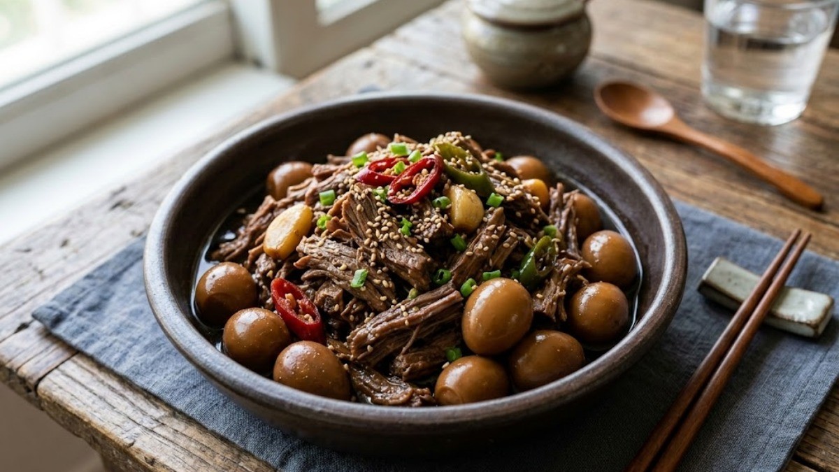 맛있는 장조림 / 기사 내용을 바탕으로 제작한 AI 이미지