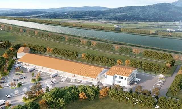 신축 황룡우시장 조감도