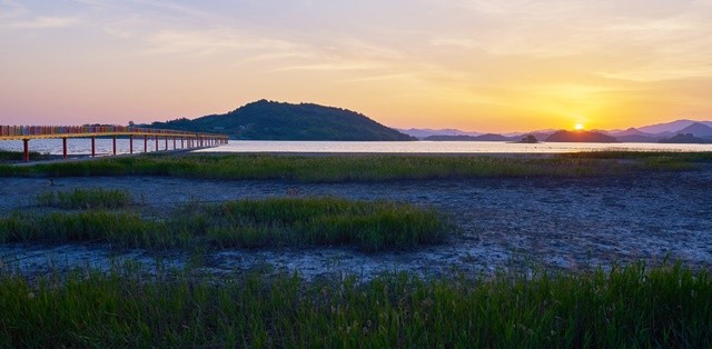 남양면 우도 레인보우교