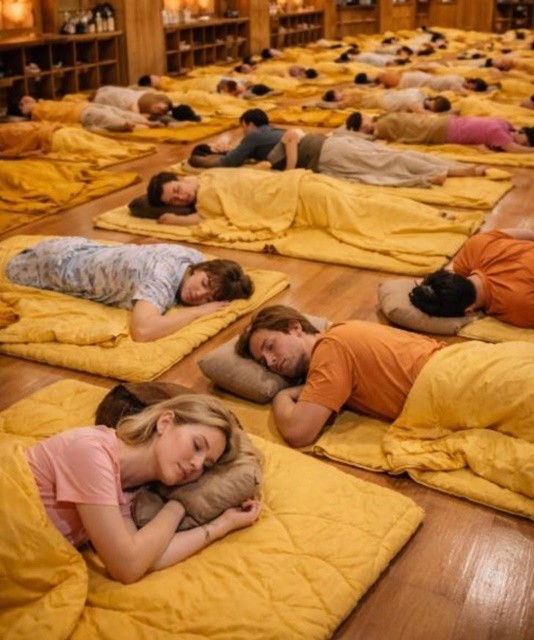 2026년 6월 12, 13일 방탄소년단 부산 공연을 앞두고 부산 숙박시장 혼란이 커지는 가운데, 외국인 관광객과 공연 관람객이 몰릴 것으로 예상되는 24시간 찜질방이 소방점검 대상에서 제외된 사실이 확인됐다. / 사진제공=AI 생성 이미지