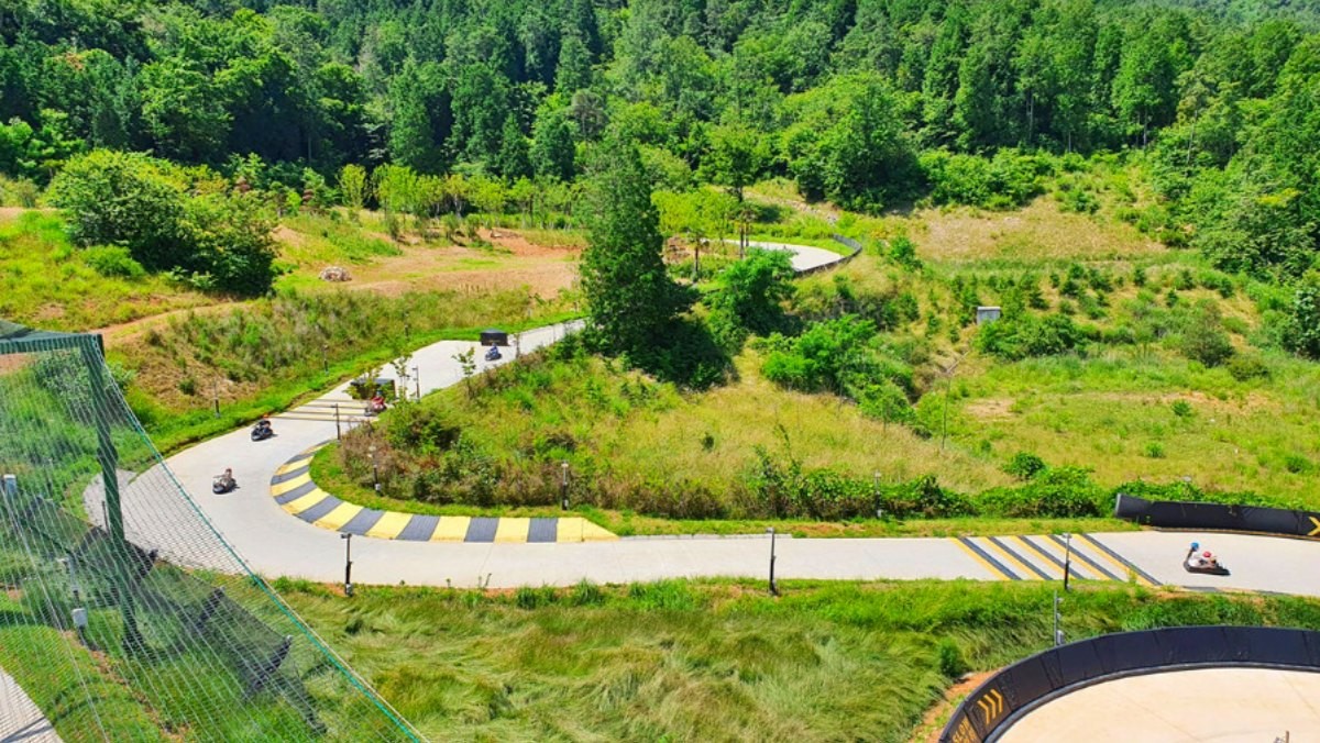 스카이라인루지 통영. / 통영시 공식 블로그