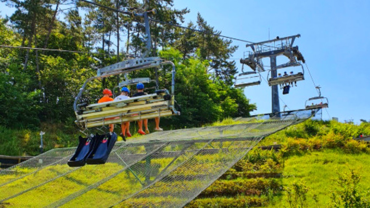 스카이라인루지 통영. / 통영시 공식 블로그