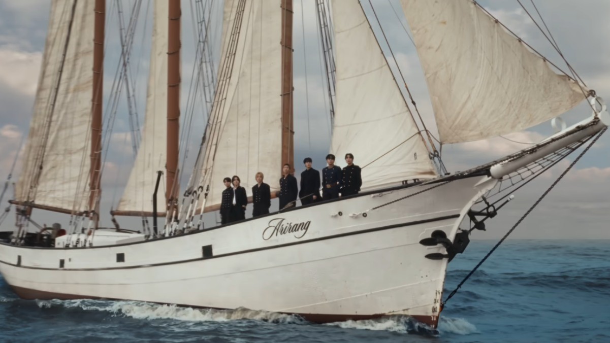 뮤직비디오 티저 속 한 장면 / 유튜브 'HYBE LABELS'