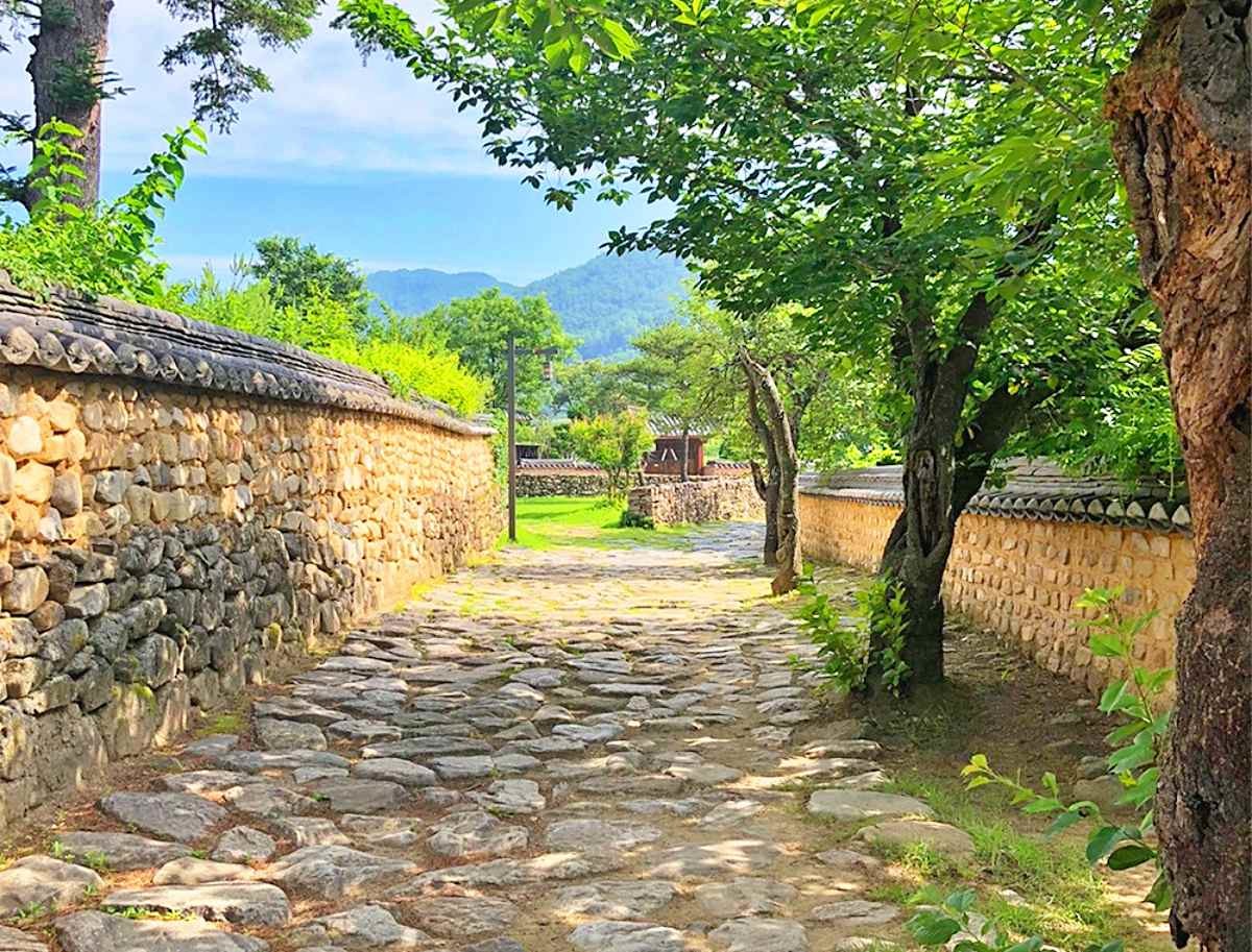 개평한옥마을 골목 / 함양군 페이스북