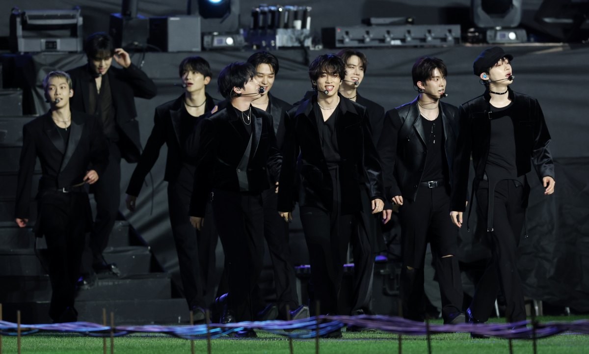 더보이즈 멤버들. / 뉴스1