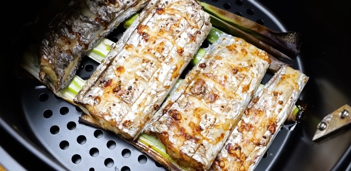 완성된 대파 갈치 구이 / 유튜브 '김대석 세프TV'