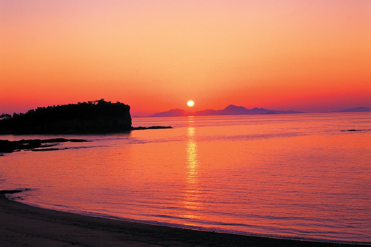 적벽강의 노을 / 부안군 문화관광 홈페이지