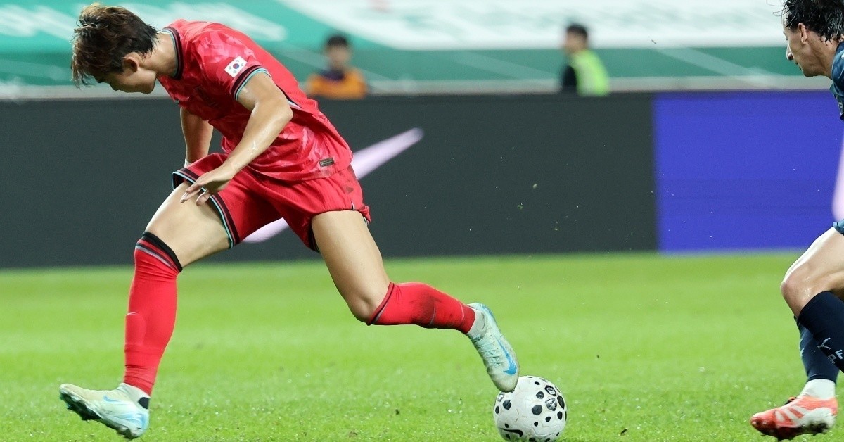 축구 국가대표팀 공격수 오현규(베식타스)가 3월 A매치 소집을 앞두고 또 한 번 골망을 흔들었다. / 연합뉴스