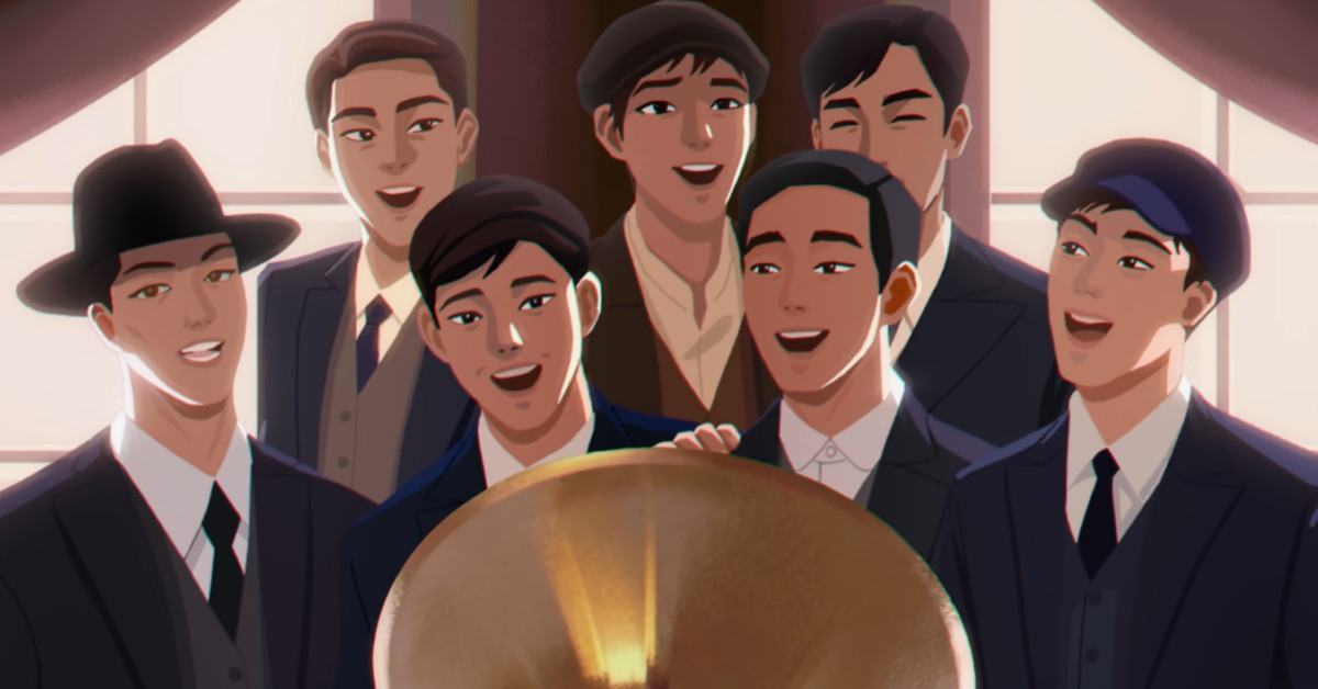 방탄소년단 아리랑 애니메이션 트레일러 속 한 부분 / 유튜브 'BANGTANTV'