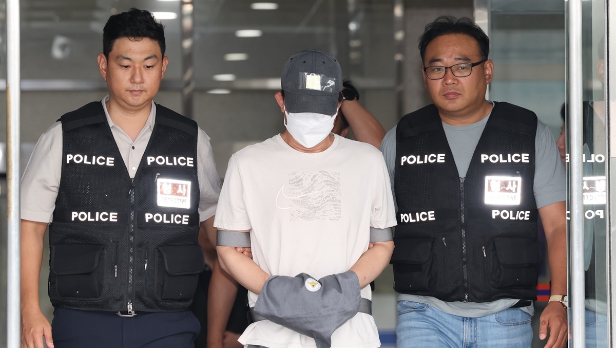 20대 틱토커를 살해한 후 시신을 유기한 혐의를 받는 A씨 / 뉴스1