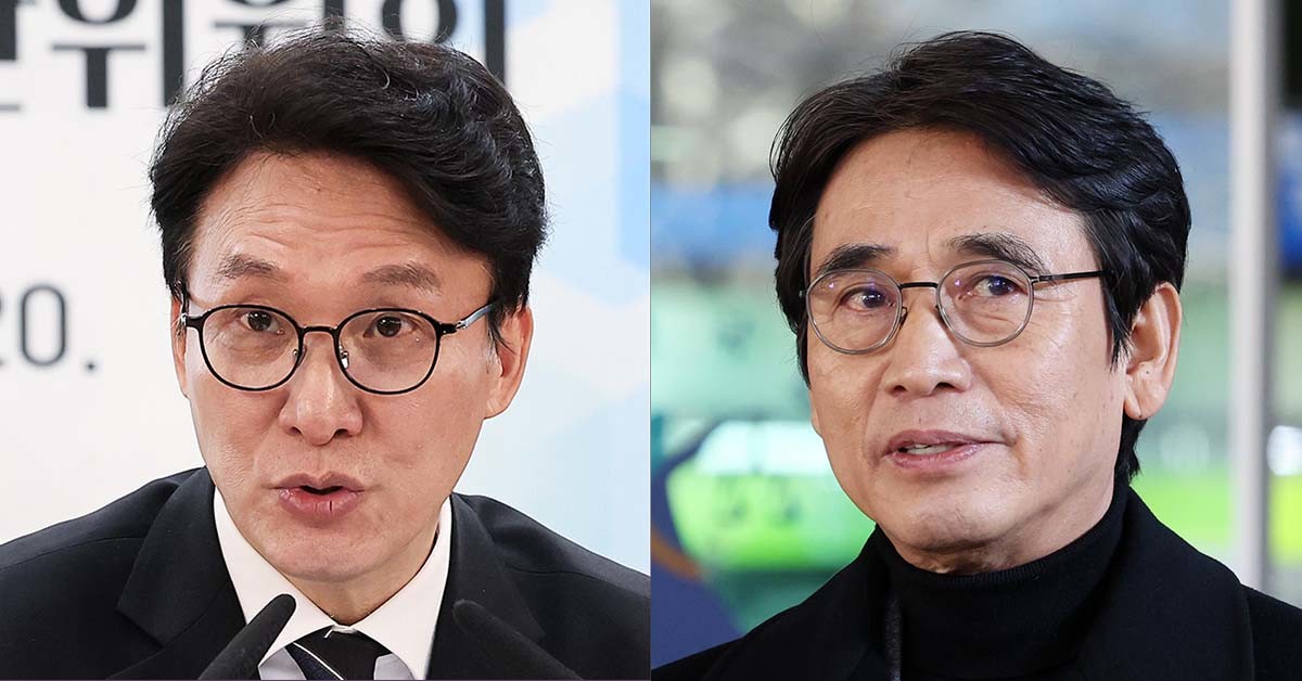 김민석(왼쪽) 국무총리와 유시민 작가. / 뉴스1