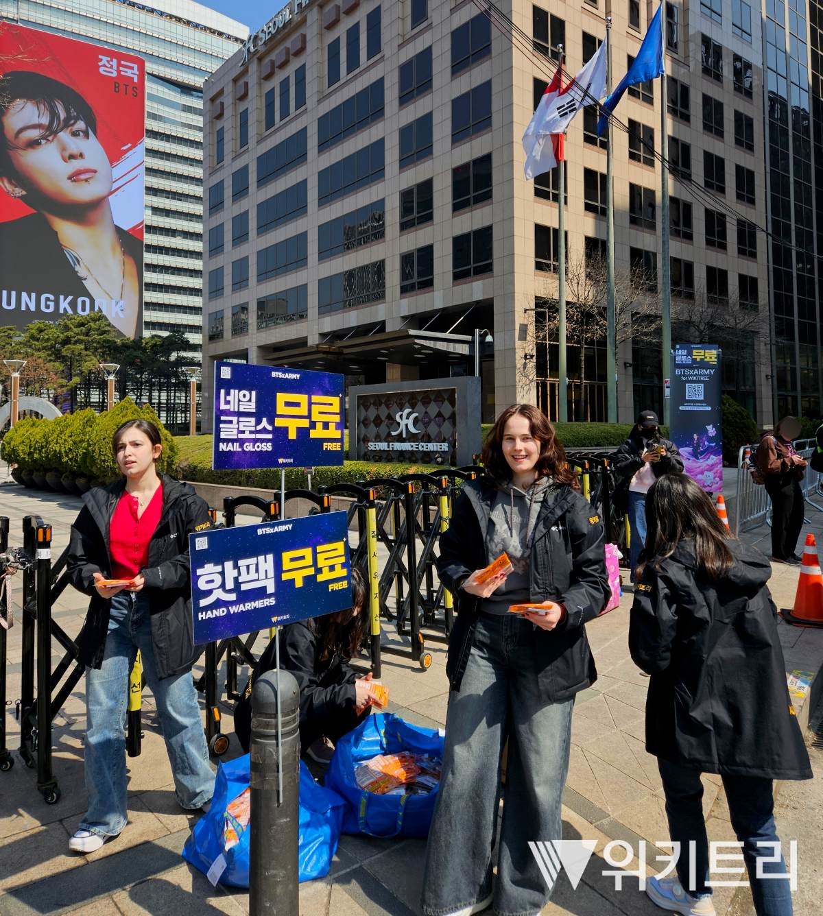 위키트리 행사 'BTS x ARMY for Wikitree' 실제 현장 모습. / 위키트리