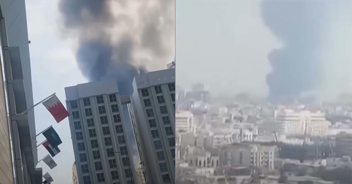 공격당하는 중동 미군기지. / JTBC