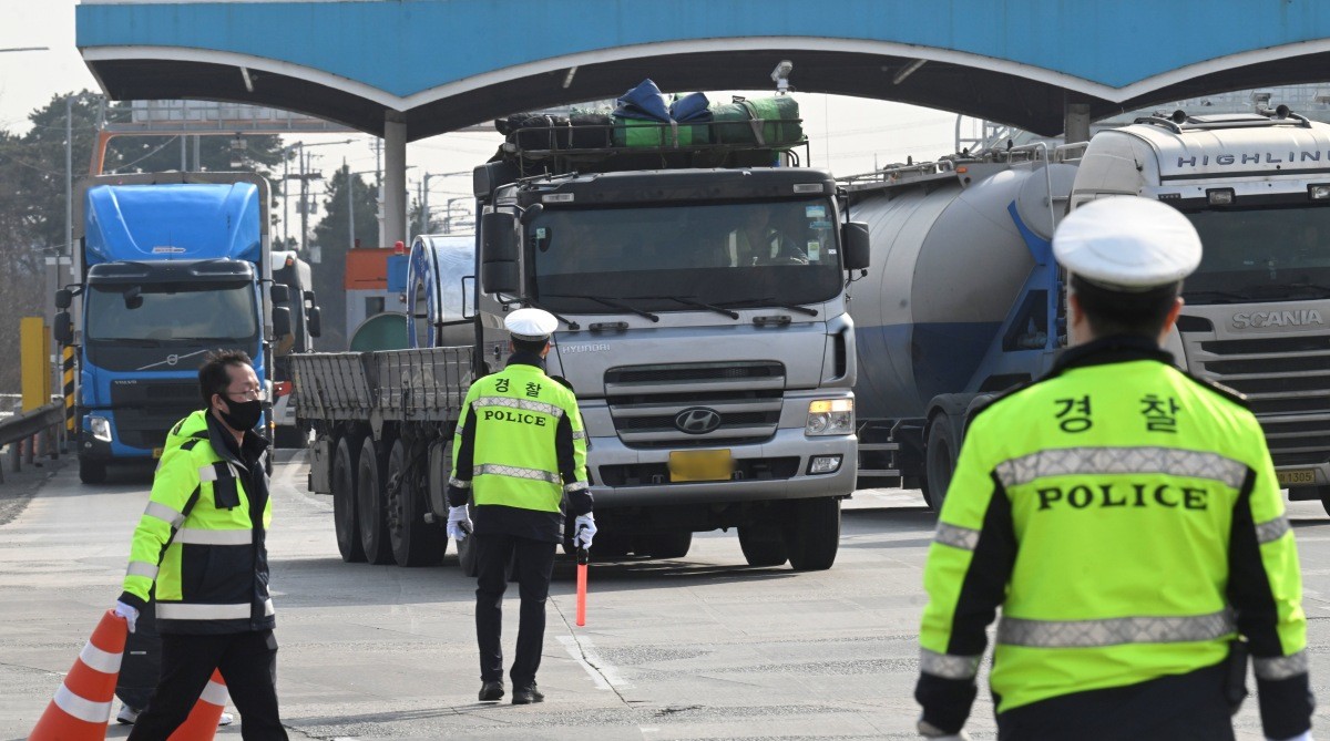 화물차 대상 합동 단속 자료 사진 / 뉴스1