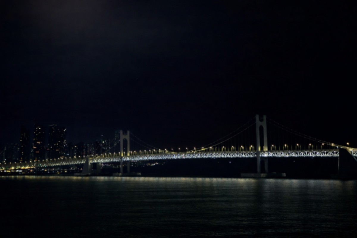 광안대교 소등 모습 / 부산시설공단 제공