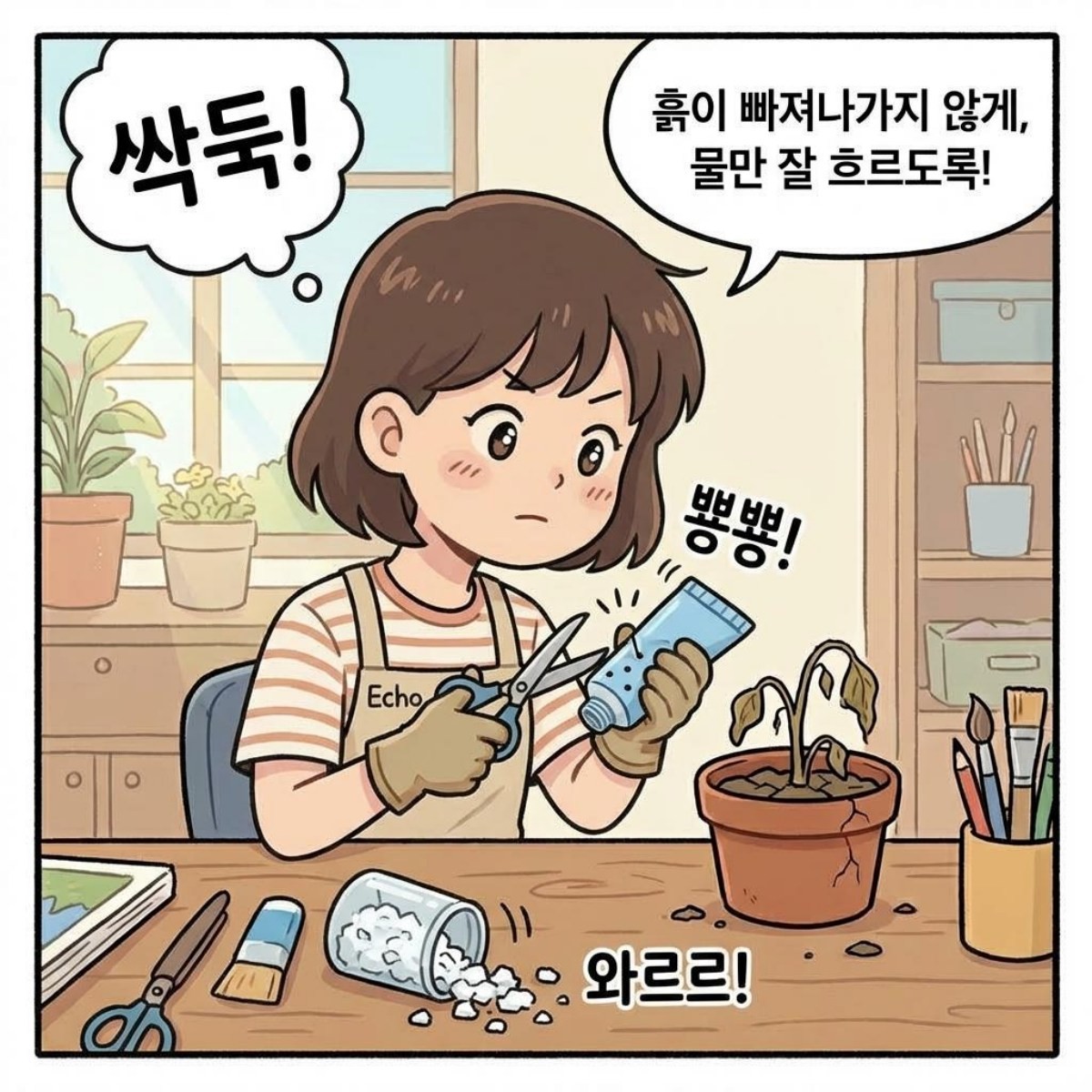 [만화] 기사 내용을 바탕으로 제작한 한 컷 만화 / 위키트리