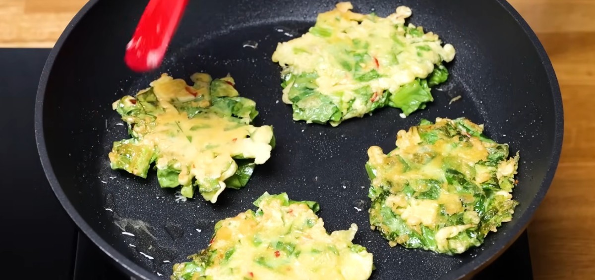 상추전을 만드는 모습 / 유튜브 '김대석 셰프TV'