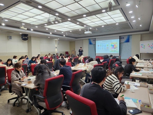 2025년 열린 IB 수업평가 사례나눔 성과공유회 장면 / 사진=대전시교육청